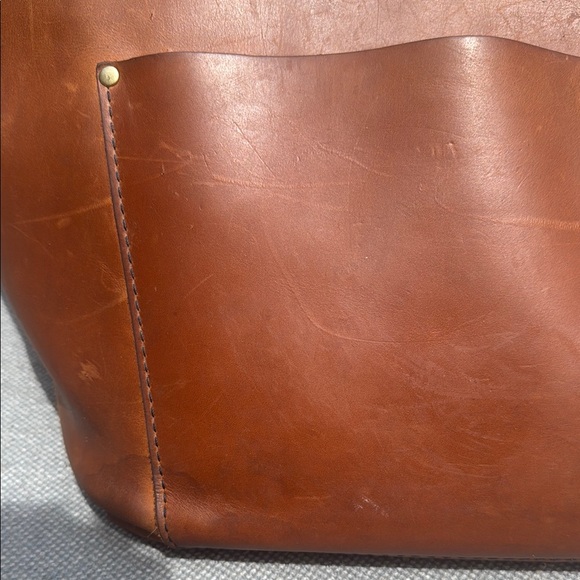Portland leather large Tote Bag - Picture 3 of 9